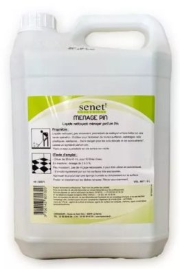 Lessive liquide toutes eaux pour lave-vaisselle SENET® - Bidon de 5L