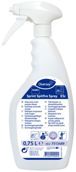 Pulvérisateur détergent puissant solvant Sprint Spitfire